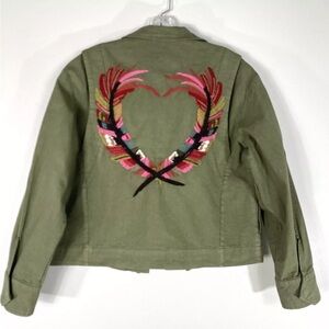 Sundance Catalog Love And Soul Jacket Military Style All Season Current XS NEW